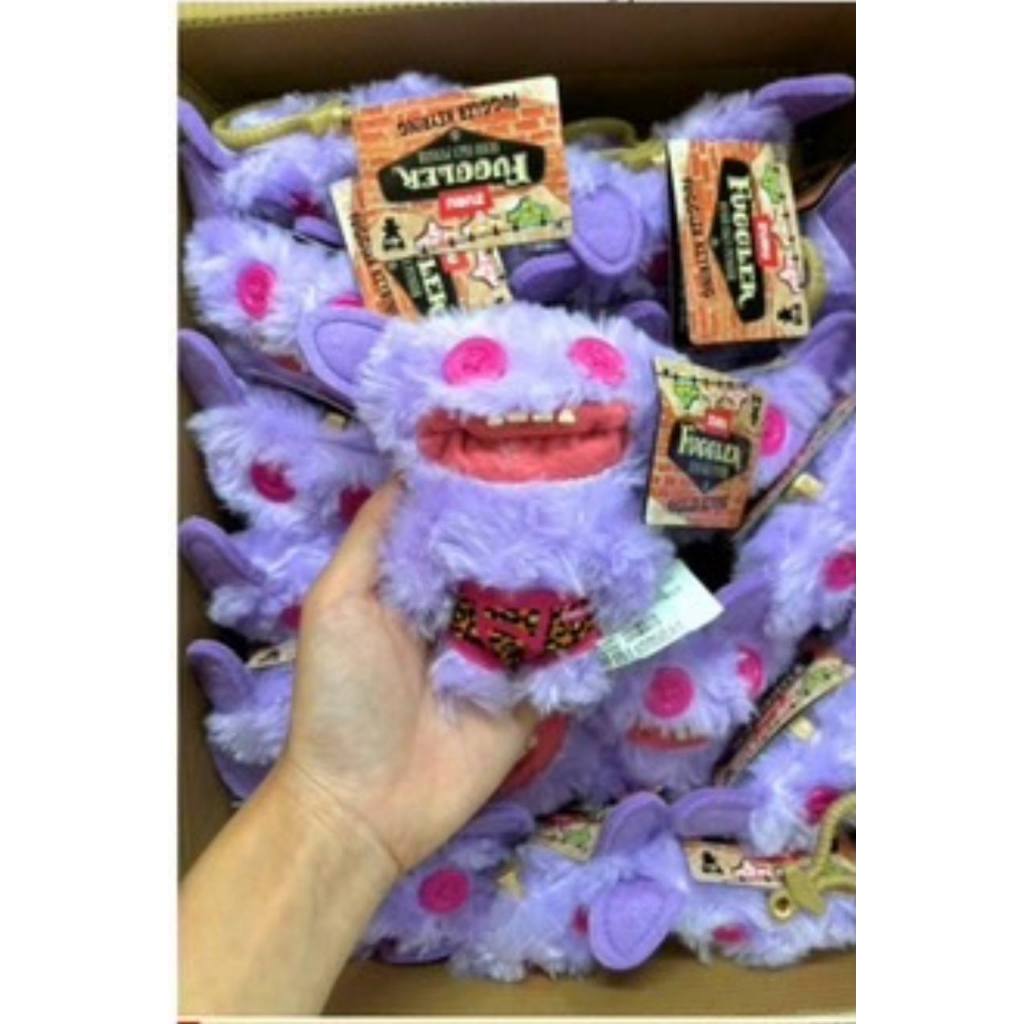Fuggler Keychain Laughing Monster ม่วง