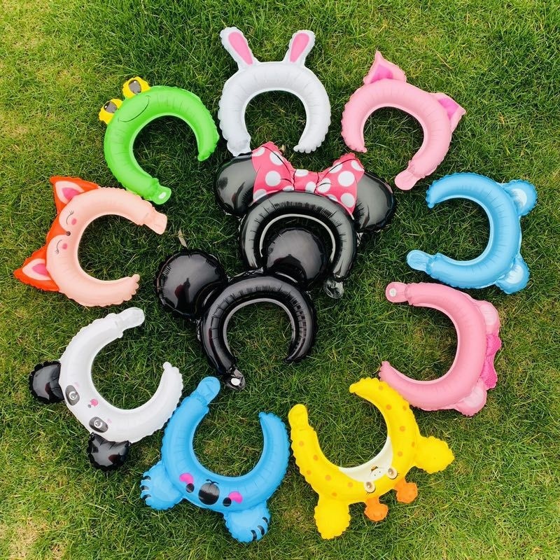 ที่คาดผมเป่าลมลายการ์ตูนสัตว์น่ารัก - รูปที่ 5