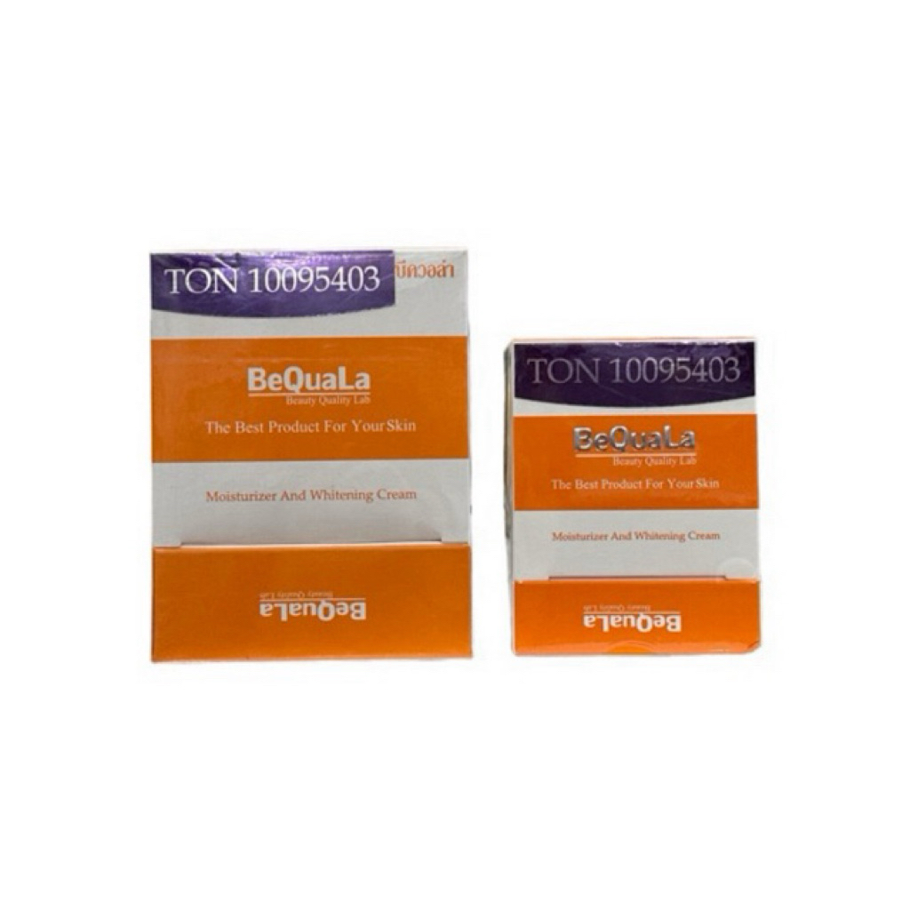 BeQuaLa Cream ครีมบีควอล่า (ครีม+สบู่)มี2ขนาด