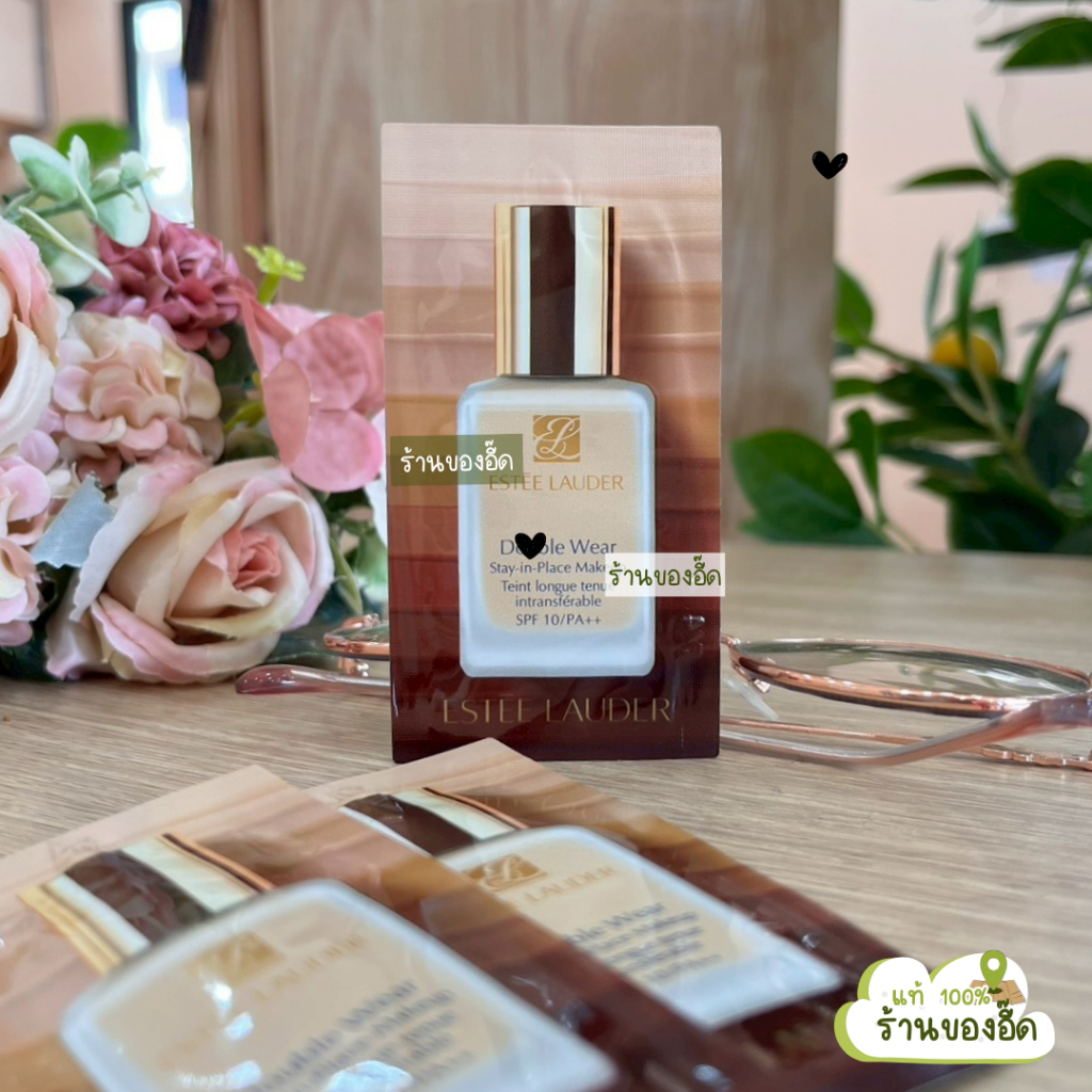 ราคา 1 ชิ้น รองพื้น Double Wear Stay in Place SPF10/PA++ 1ml 2W2 // 1W1