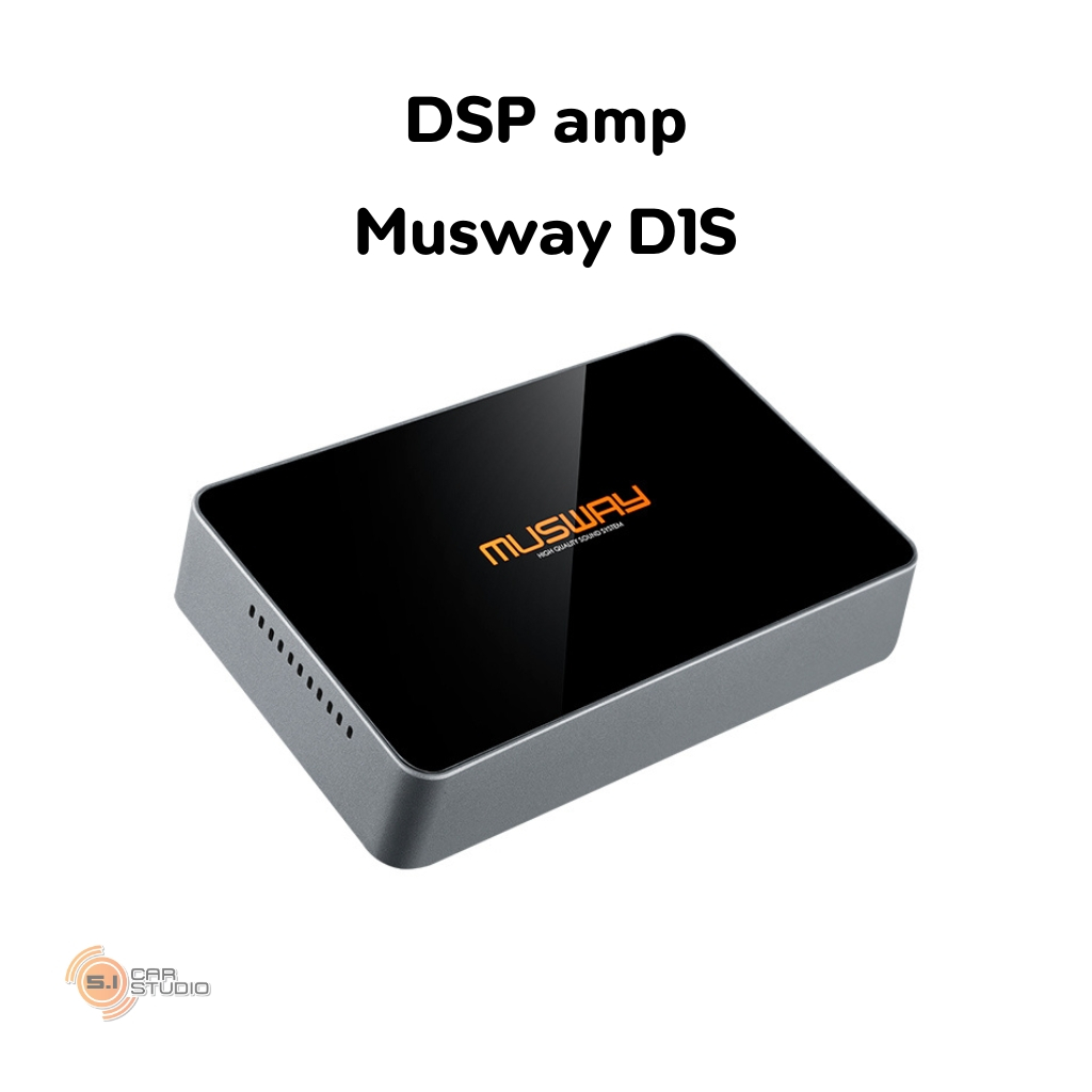 DSP amp Musway D1S - 4ch Class AB