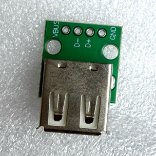 โมดูล USB 2.0 เชื่อมต่อ To 4P USB DIP2.54MM เชื่อมต่อ USB