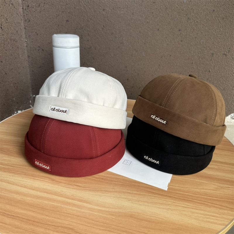 Hotcap จัดส่ง  หมวกทรงญี่ปุ่นแบบไม่มีปีก สไตล์ทันสมัย ​​สำหรับเจ้าของบ้าน หรือสไตล์ฮิปฮอป