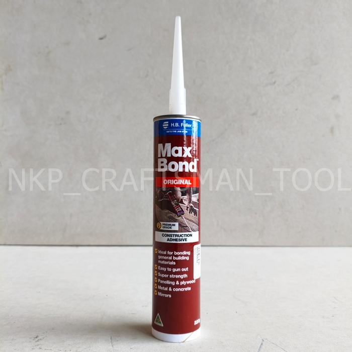 กาวตะปู MAXBOND ขนาด 320กรัม ของแท้ 100%