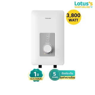 โตชิบา เครื่องทำน้ำอุ่น 3800W รุ่น TWH-38WTHW TOSHIBA E-SHOWER 3800 W TWH-38WTHW