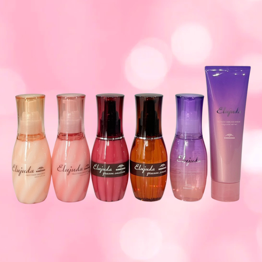 MILBON ELUJUDA SERIES 120 ML.เซรั่ม บำรุงเส้นผม ให้ผม แข็งแรง