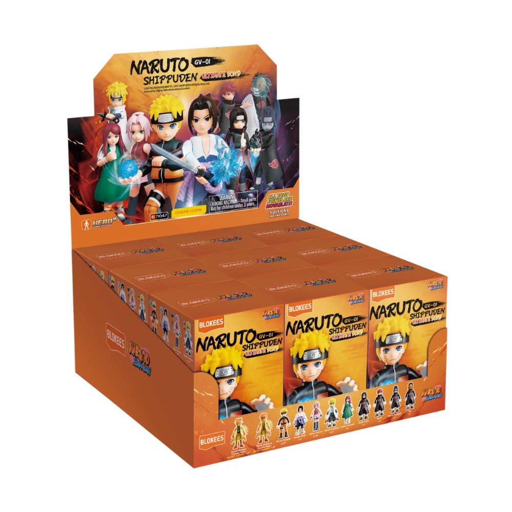 Blokees Figures - Naruto 71047 - Galaxy Version 01 - Ultimate Bond