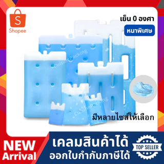 เจลเก็บความเย็น แบบกล่อง Ice pack ไอซ์แพ็ค ความเย็น 0 องศา (5 ขนาดเล็ก)