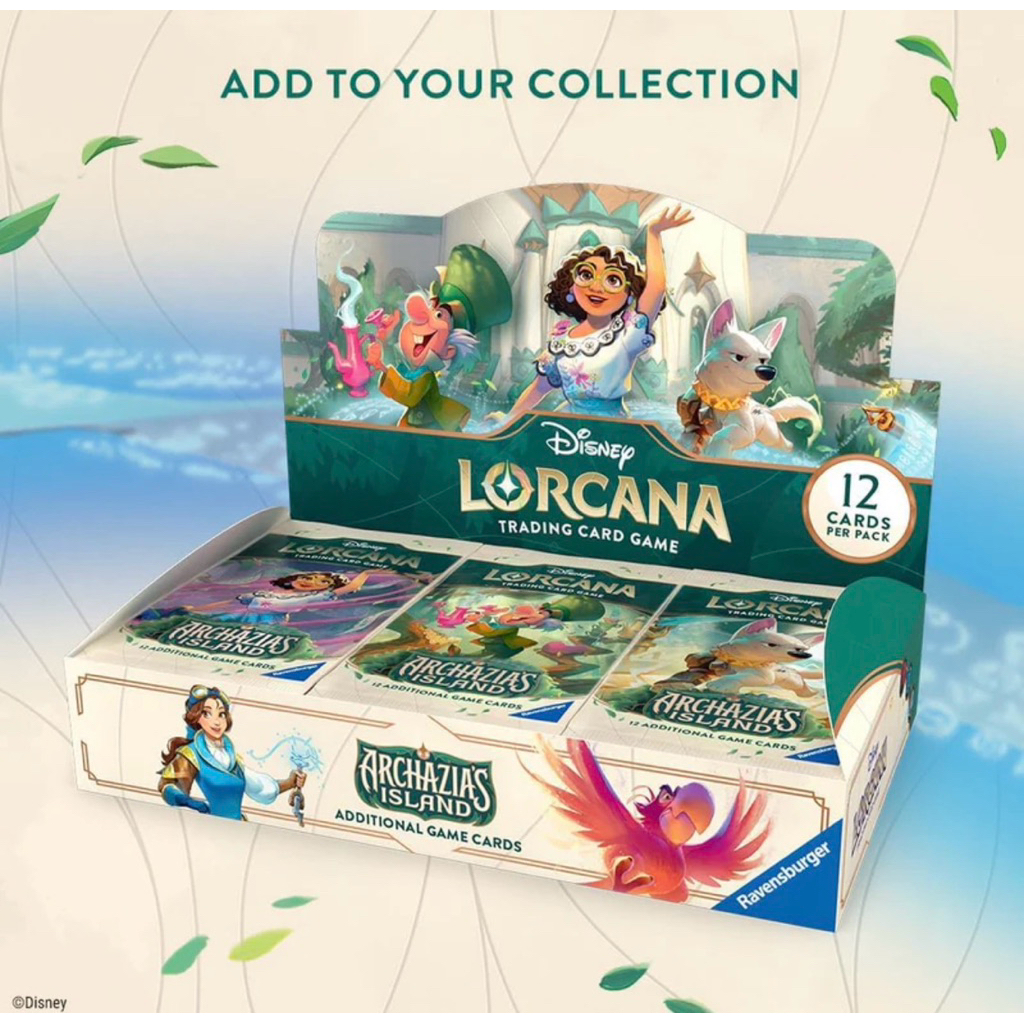 Disney Lorcana: Set 07 Archazia’s Island C / UC / R / SR / L (Non Foil)