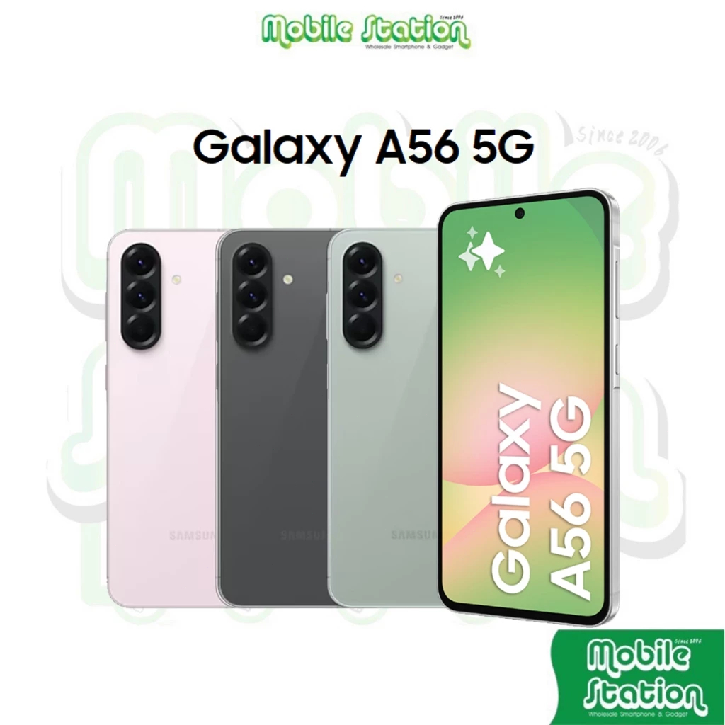Samsung Galaxy A56 5GPhone 12/256GB หน้าจอ 6.7นิ้ว กล้อง 50MP แบตเตอรี่ 5,000mAh พร้อมส่ง