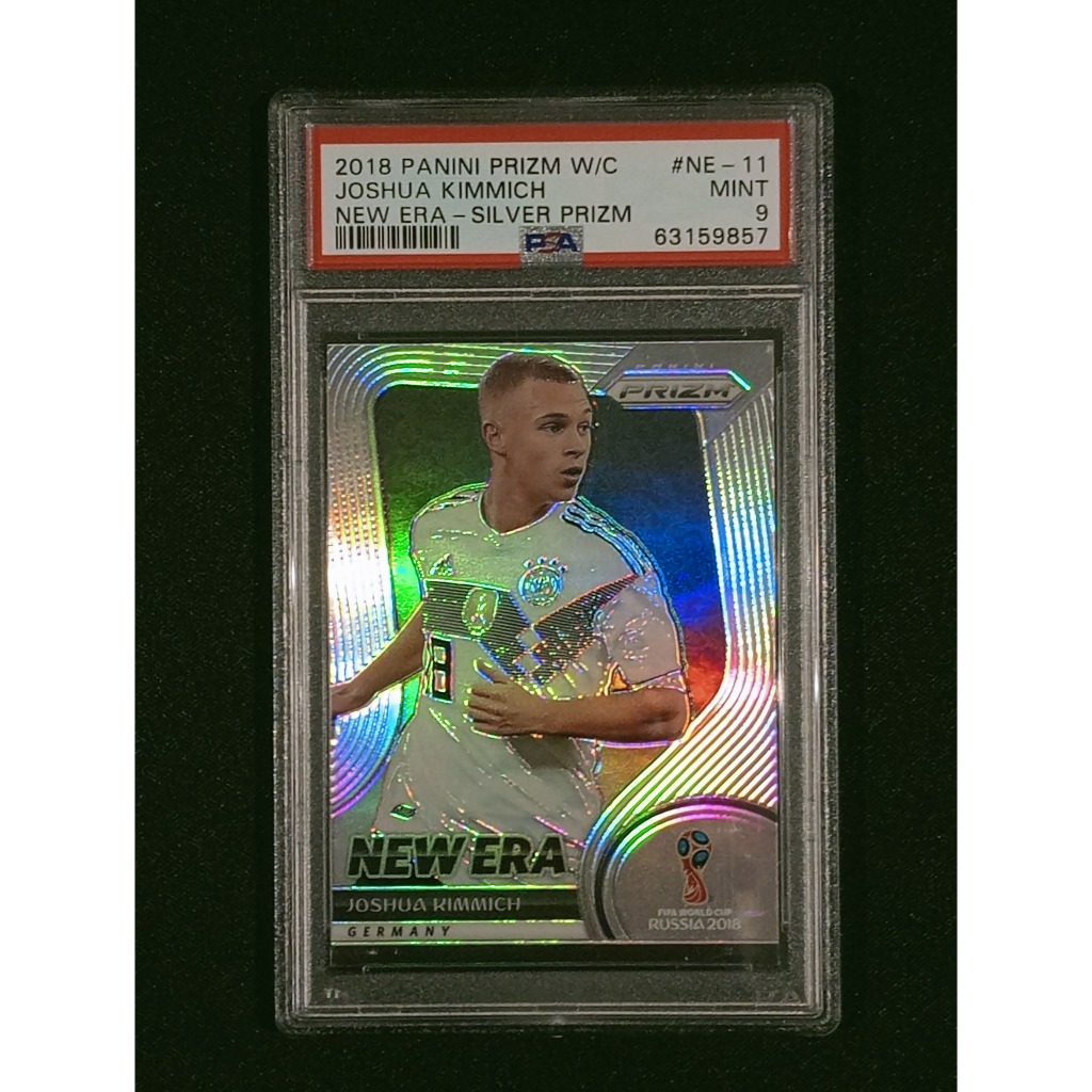 Joshua Kimmich 2018 Panini Prizm World Cup New Era Silver Prizm Germany PSA 9