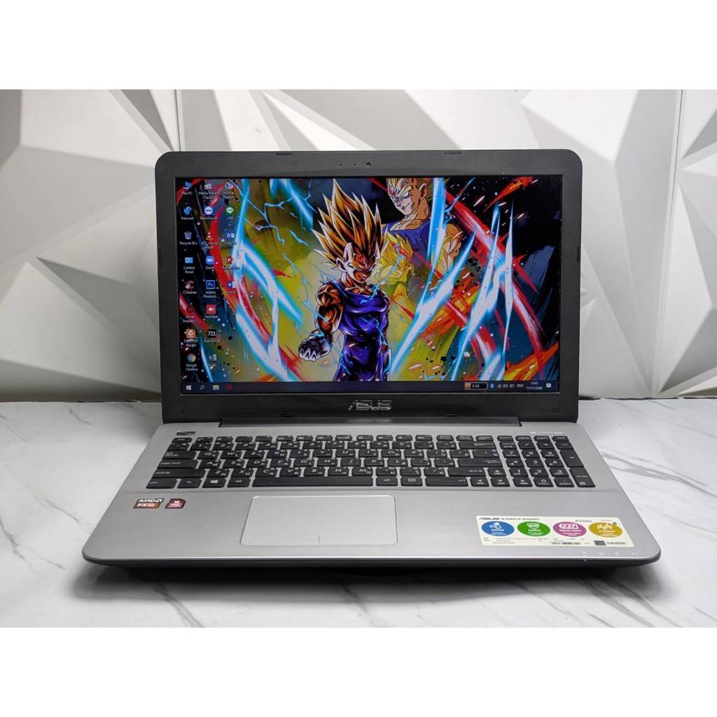 second hand notebook  Notebook Asus  จอใหญ่พร้อมใช้งาน ลื่นๆเอาไว้ทำงาน เรียน เล่นเกมได้ แรม8 มากับเ