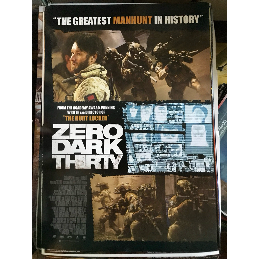 Zero Dark Thirty (ยุทธการถล่มบินลาเดน) โปสเตอร์ภาพยนตร์