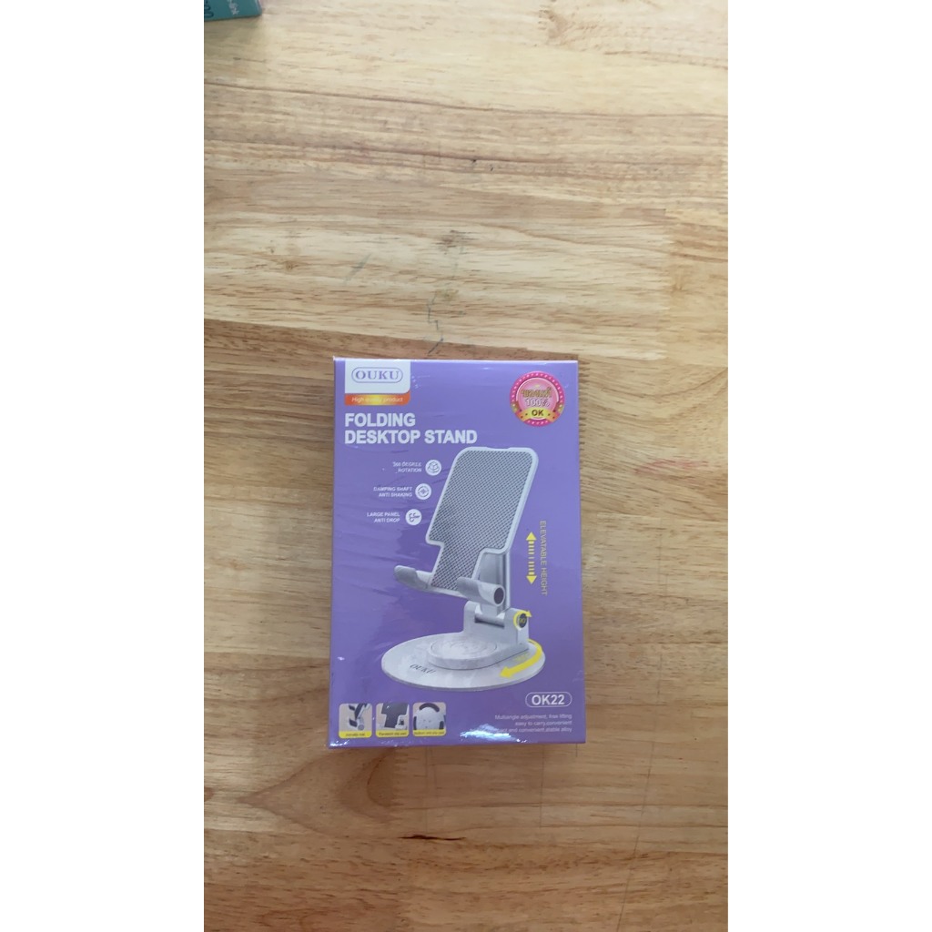 แท่นวางโทรศัพท์/แท็บเล็ตแบบพับได้ OUKU รุ่น OK22