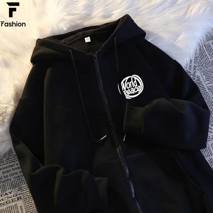 เสื้อกันหนาวมีฮู้ด สไตล์สปอร์ตเท่ๆ แจ็คเก็ตเชิ้ตผ้าหนา ใส่สบาย กันลมดี สําหรับผู้ชาย-ผู้หญิง - รูปที่ 3