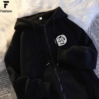 เสื้อกันหนาวมีฮู้ด สไตล์สปอร์ตเท่ๆ แจ็คเก็ตเชิ้ตผ้าหนา ใส่สบาย กันลมดี สําหรับผู้ชาย-ผู้หญิง