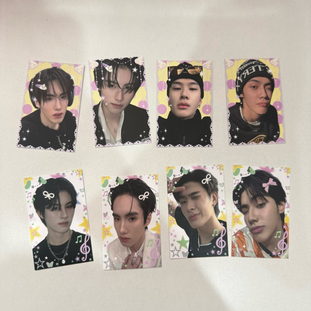 🎀 โฟโต้การ์ดบัสหน้าหลังคนละลาย photocard BUS (thai phu aa peem)