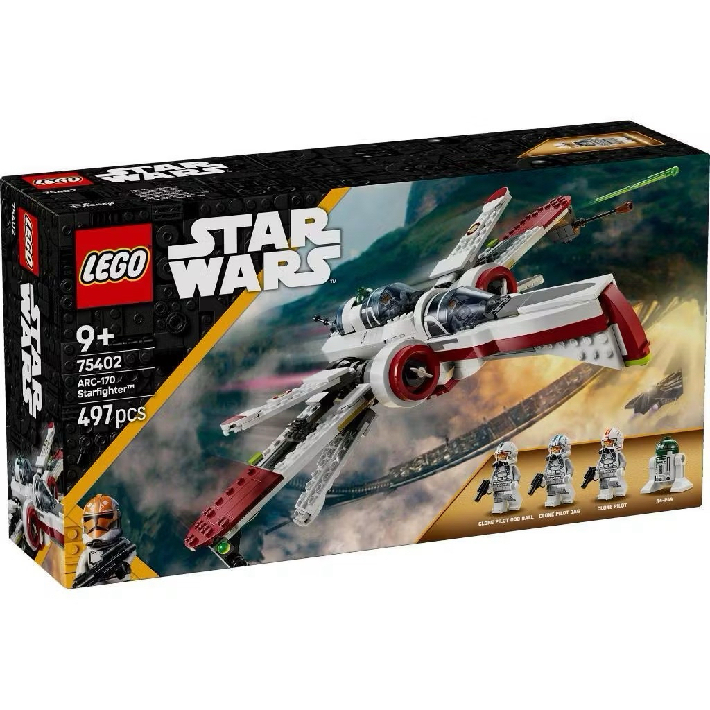 LEGO Star Wars 75402 ARC170 Starfighter 497 ชิ้น