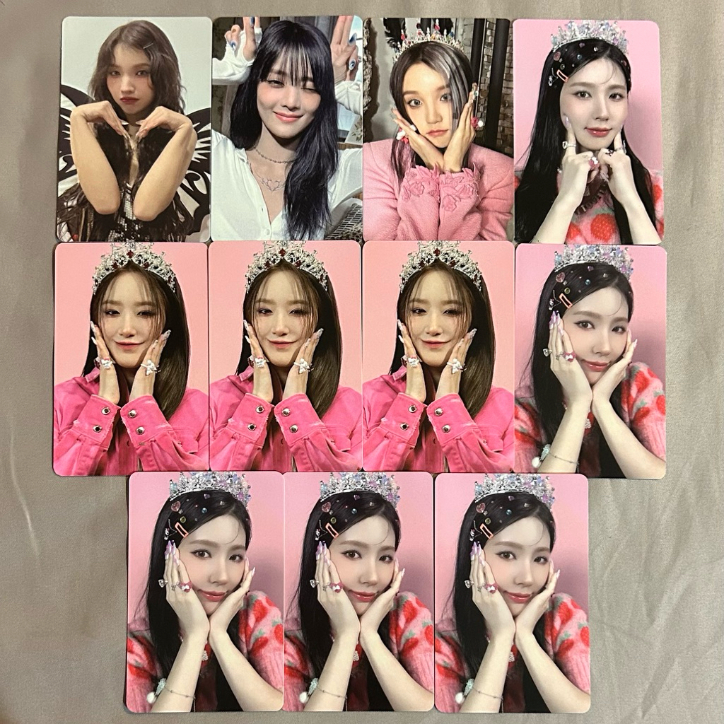 การ์ด I-DLE (G)I-DLE I FEEL TARGET & INTERNATIONAL Benefit Card