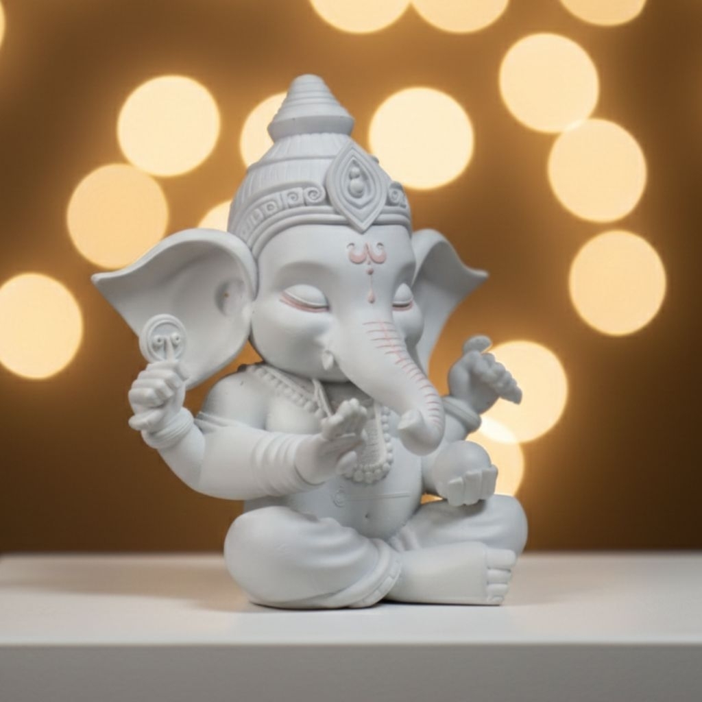 พระพิฆเนศเด็ก ปางประทานพร | งานลิขสิทธิ์แท้ 100% | แฮนด์เมดทุกองค์ - รูปที่ 2