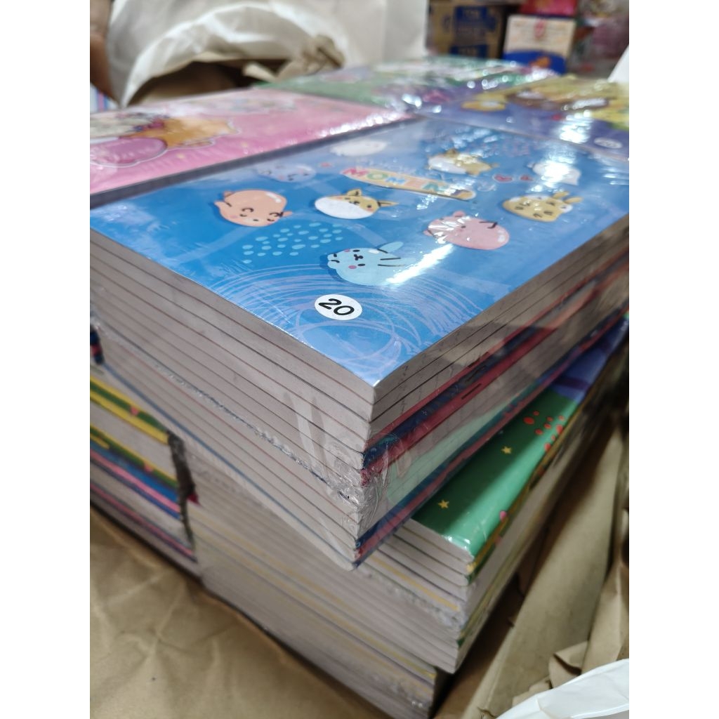 ขายยกแพค-สมุดปกการ์ตูน 20บาท 80แผ่น (บรรจุ 12เล่ม/แพค) - รูปที่ 5