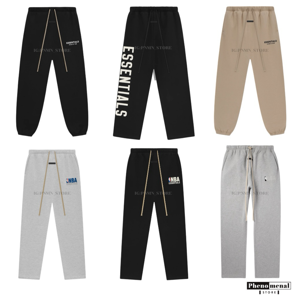 [เก็บโค้ด ลด 20%] กางเกงขายาว Fear of God ESSENTIALS ของแท้ พร้อมส่ง