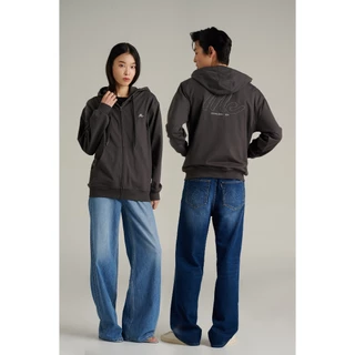Mc JEANS (แม็คยีนส์) เสื้อกันหนาว Unisex เสื้อกันหนาวมีฮู้ด ทรงเรกูลาร์ Regular Fit Hoodie MJHP245
