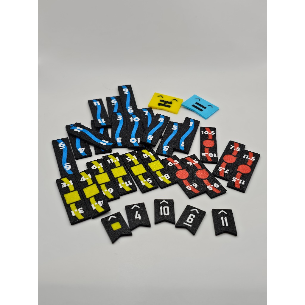 [Plastic] Bomb Busters Board Game[TH/EN]: Upgrade Tile Set - ชุดอัพเกรดไทล์ สำหรับเกมบอมบ์บัสเตอร์