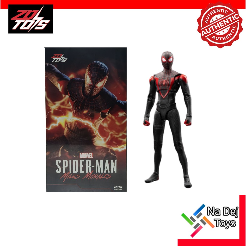 ZDToys Spider-Man Miles Morales 1/10 Figure แซดดีทอยส์ สไปเดอร์แมน ไมลส์ โมราเลส ขนาด 1/10 ฟิกเกอร์