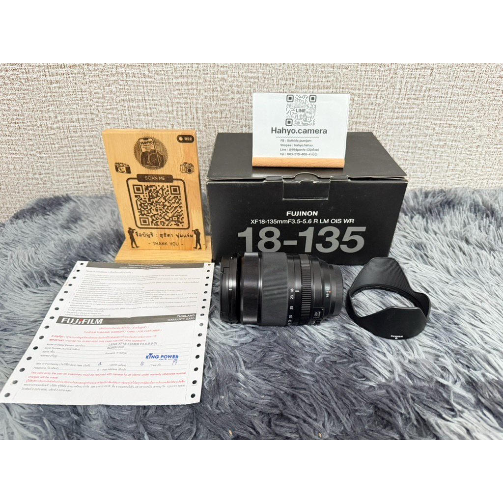 Lens xf18-135mm for fuji 🔥 มีบริการส่งด่วนใน กทม. 🔥