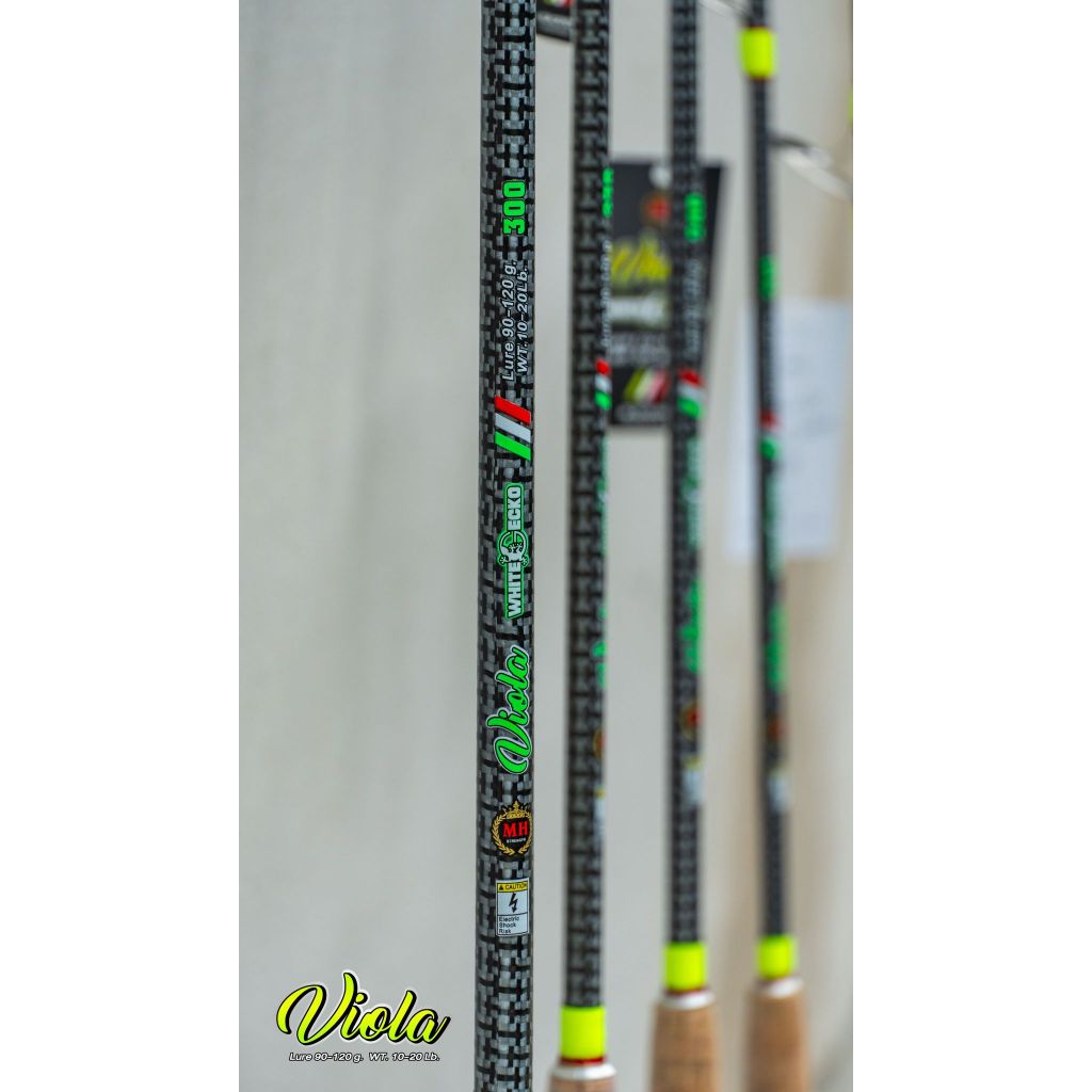 คัน Viola (วีโอล่า)  ตุ๊กแกเผือกเวทคัน 10-20 lb  เวทเหยื่อ 90-120 g.