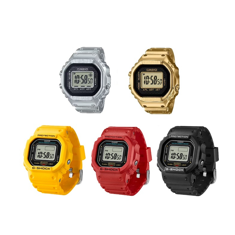 Casio RING นาฬิกาแหวน Unisex รุ่น CRW-001-1DR,CRW-001-1,CRW-001, DWN-5600-1,DWN-5600-4,DWN-5600-9,DW