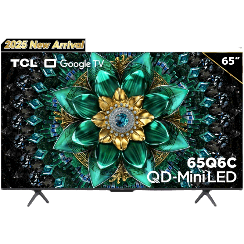 TCL ทีวี 65 นิ้ว 4K Mini QLED Google TV รุ่น 65Q6C HVA Panel ระบบ Google