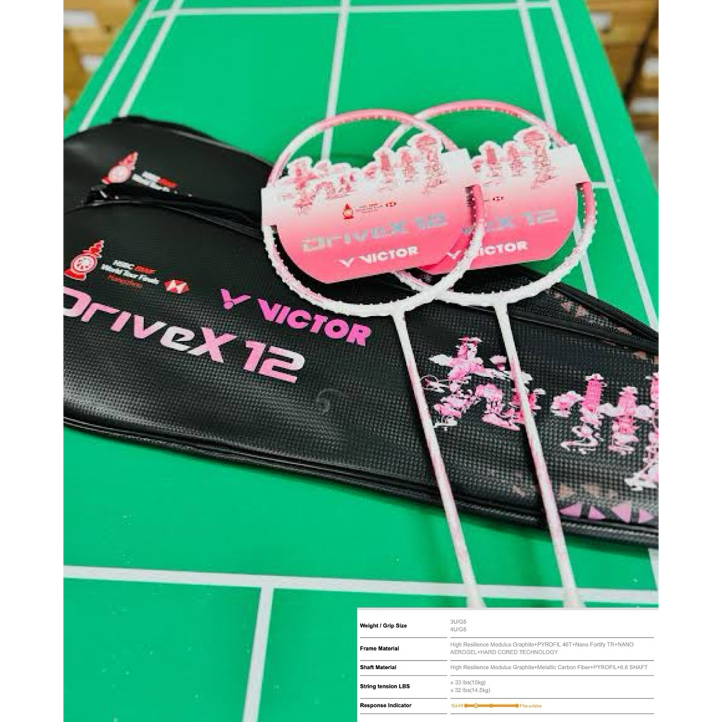 VICTOR DRIVEX 12 WORLD TOUR FINAL 3U/4U LIMITED EDITION