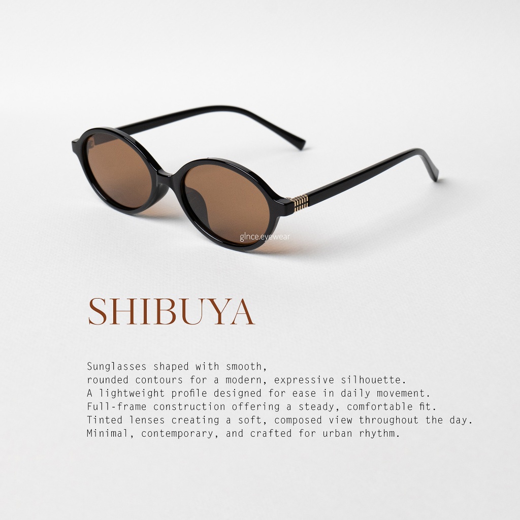 แว่นตากันแดด glnce รุ่น Shibuya แว่นกันแดด UV400