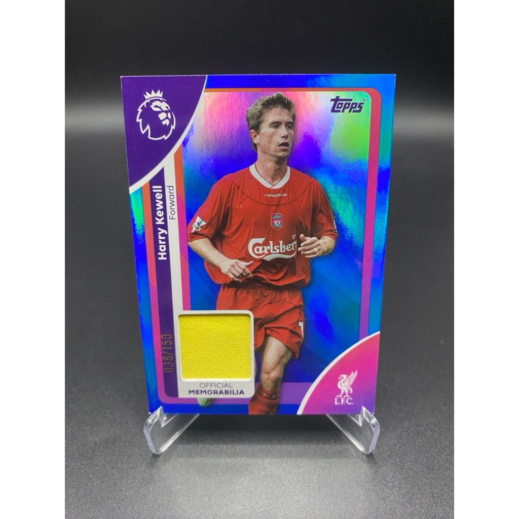 การ์ดฟุตบอล ⚽️ Harry Kewell | Topps Premier League 2025/26 – /150 Official Memorabilia (Relic) 🟥🟨