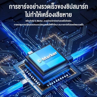 OWIRE สายชาร์จ Type-C 240W PD ชาร์จเร็ว สายชาร์จชิป E-Marker สําหรับโทรศัพท์ Xiaomi Samsung IP