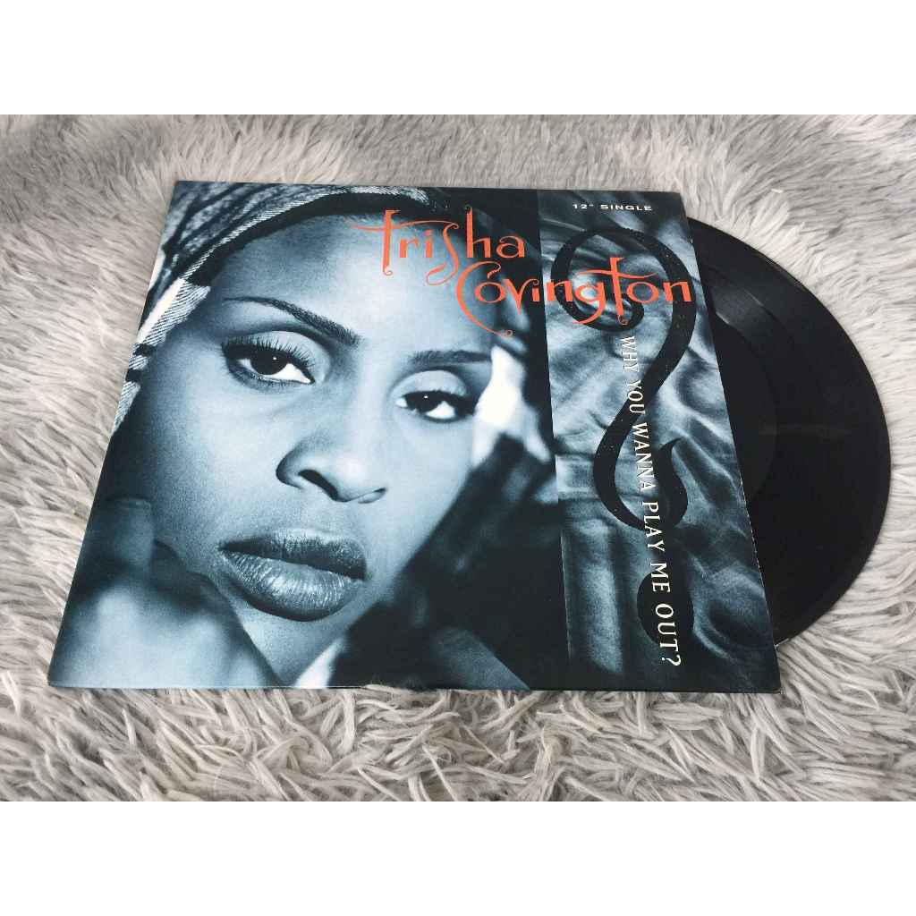 risha Covington - Why You Wanna ขนาด 12 นิ้ว LP G076.52