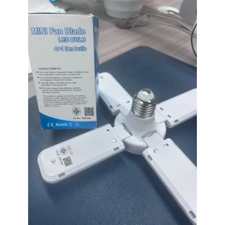 OIMIU หลอดไฟ LED 165W ทรงใบพัด พับเก็บได้ ไฟบ้าน 220V ปรับมุมโคมไฟได้ ไฟตลาดนัด ประหยัดพลังงานไฟ
