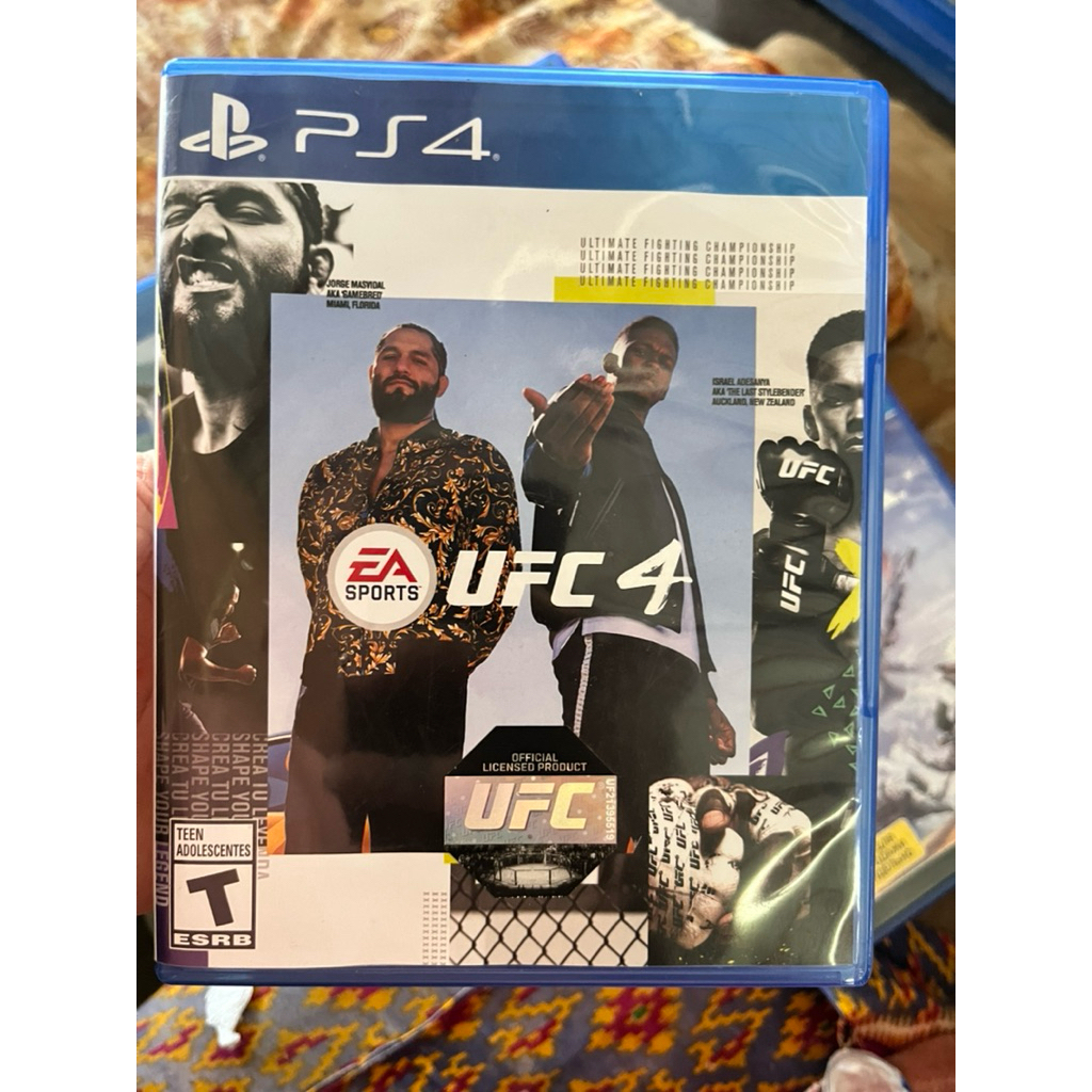 UFC4 ps4 แผ่นแท้ มือ2