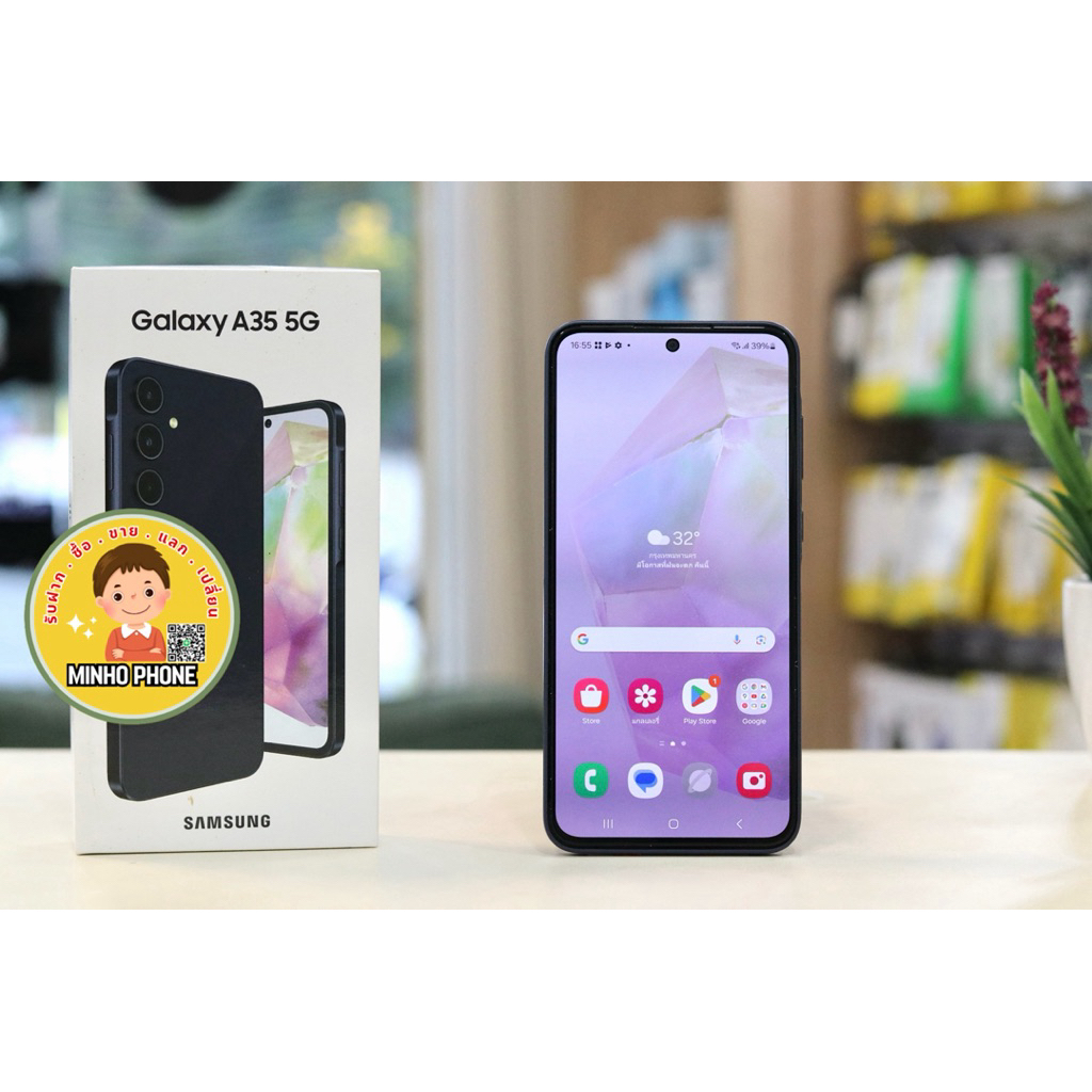 Galaxy A35 5G 128GB สีดำ แท้ครบกล่อง