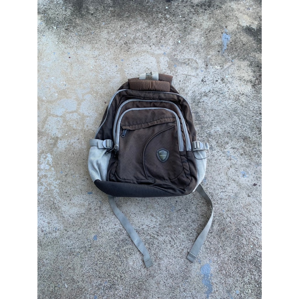 กระเป๋าเป้เดวี่สเทา-น้ำตาล Devy Backpack [kd-devy]