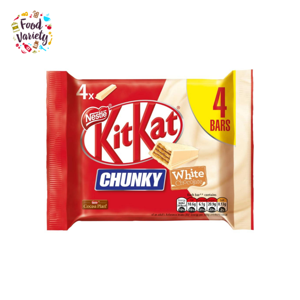 [BestBefore-30Nov2025] Nestlé KitKat Chunky White Chocolate 160g คิทแคท ชังกี้ ไวท์ช็อกโกแลต 160 กรั