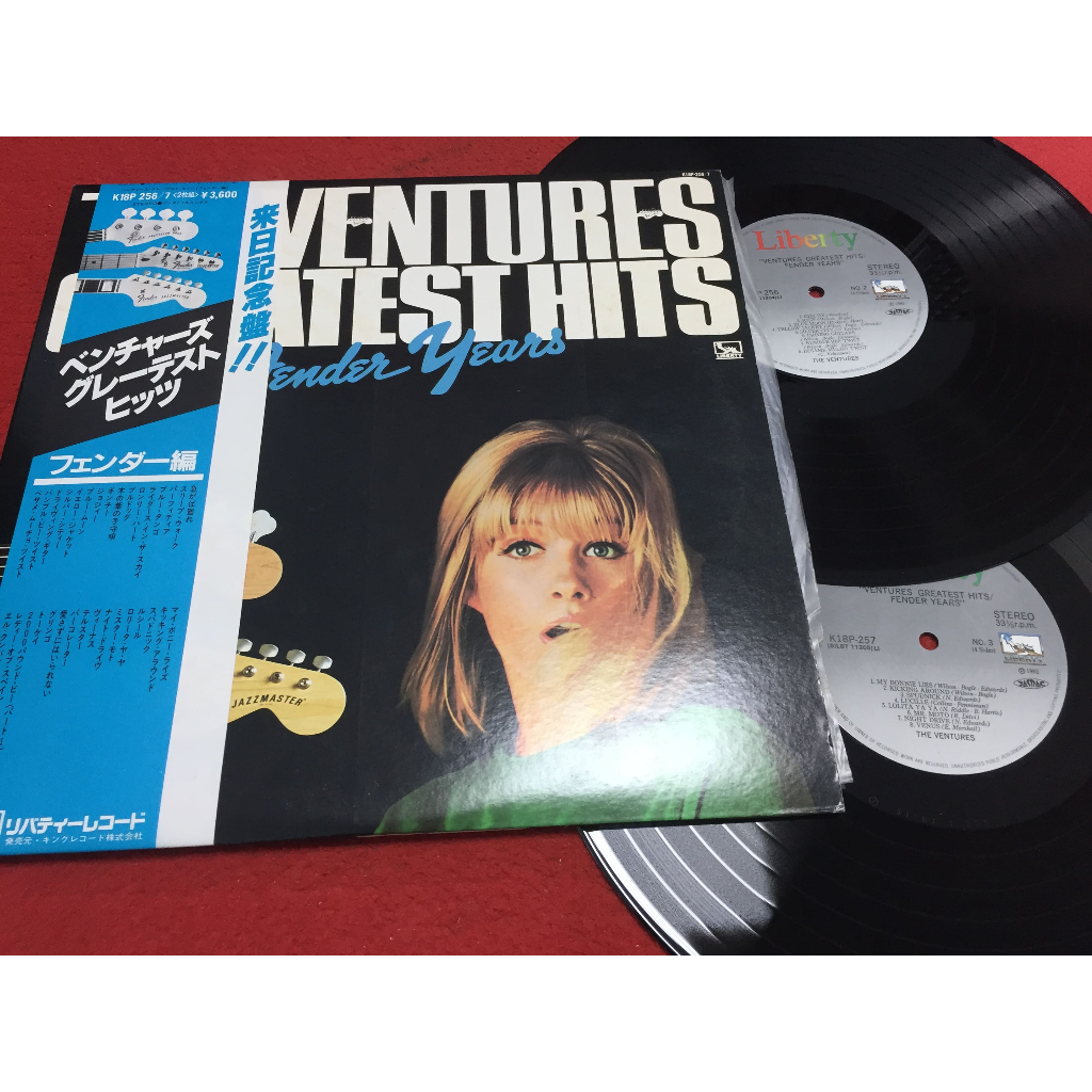 The Ventures Greatest Hits ขนาด 12 นิ้ว 2LP ร้าน PinHaiMusic B61