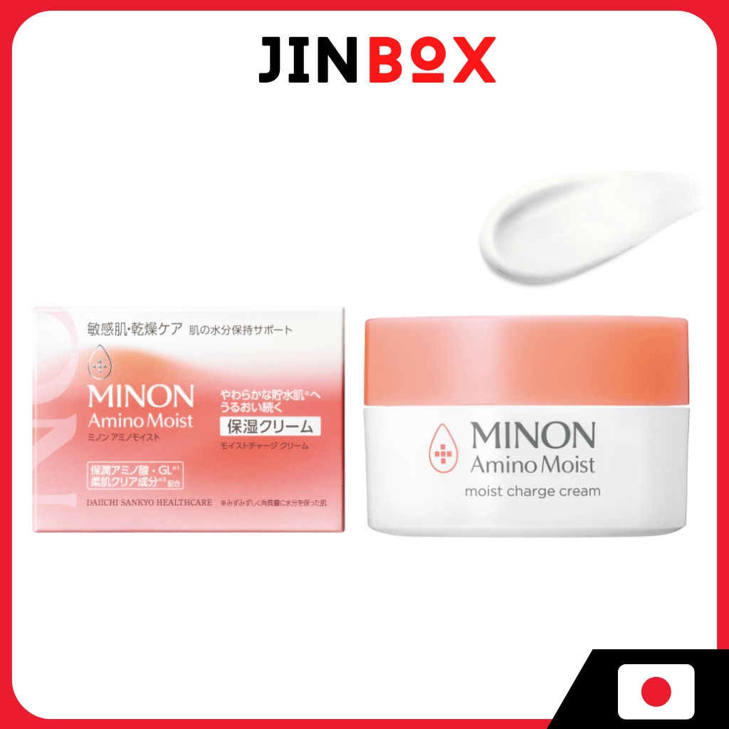 Minon Amino Moist Moist Charge Cream 40g [ผิวแพ้ง่าย ผิวแห้ง]