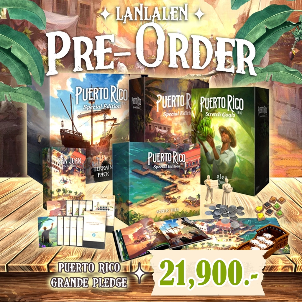 [Pre-Order] Puerto Rico 1897: Special Edition Grande Pledge / Landscape Pledge by Awaken Realms [Boa