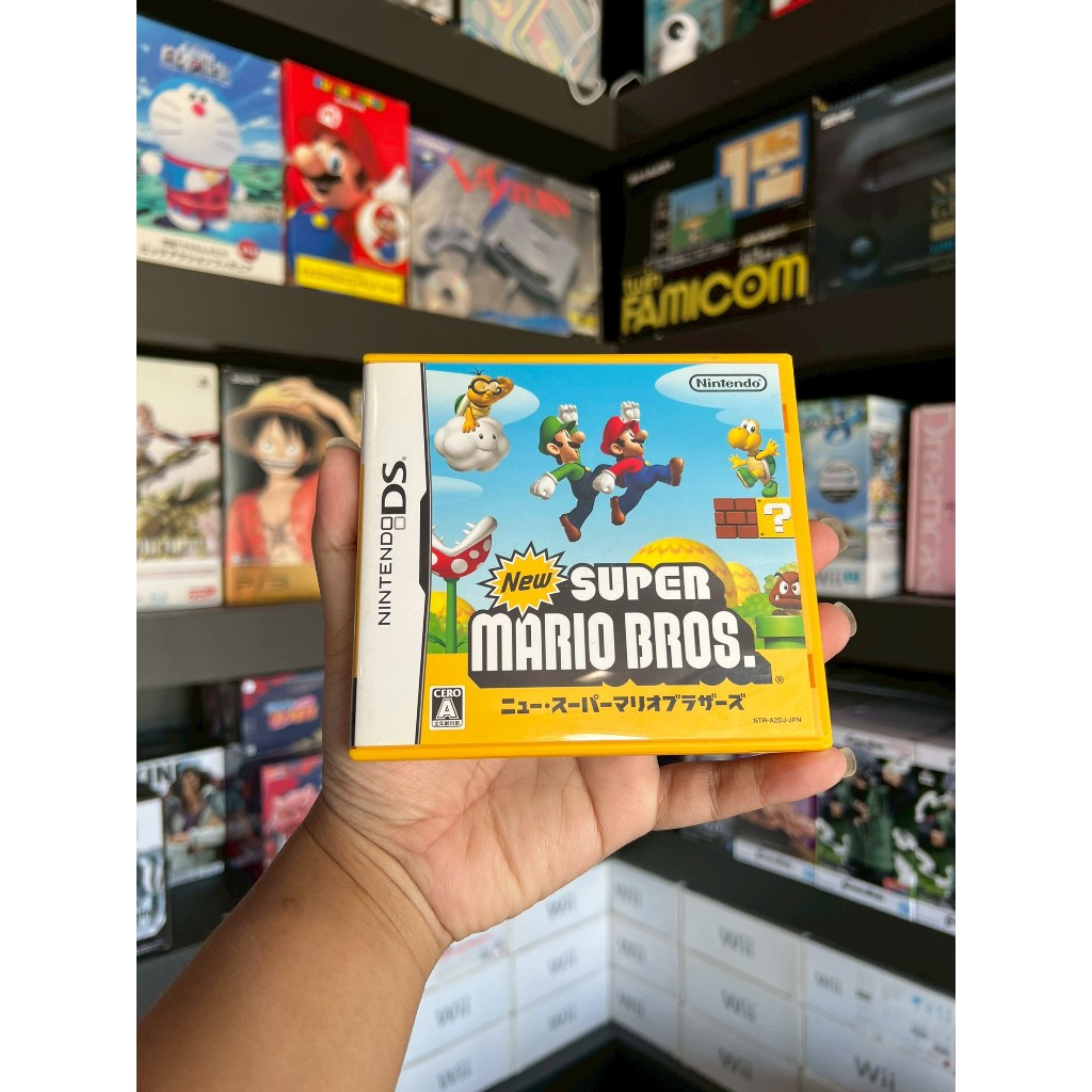 แผ่นเกมแท้ NDS New Super Mario Bros. Japan มือสอง