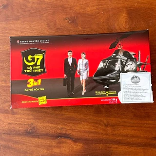 กาแฟสำเร็จรูป G7 3in1 21 ซอง หอมกรุบ รสเข้มข้น