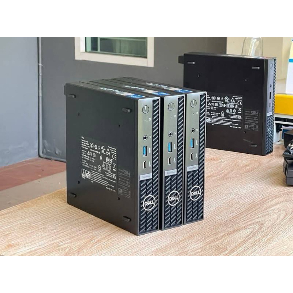 Dell OptiPlex 7020 Micro i5-14500T SSD 512GB M2 RAM16GB Win 11 Pro WiFi สินค้ามือสอง