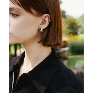 Adornment Club - Mesh/Mute earrings ต่างหูl nickel free, waterproof, long-lasting